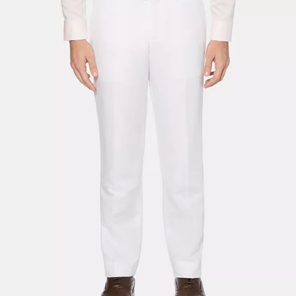 Perry Ellis Classic White Trousers